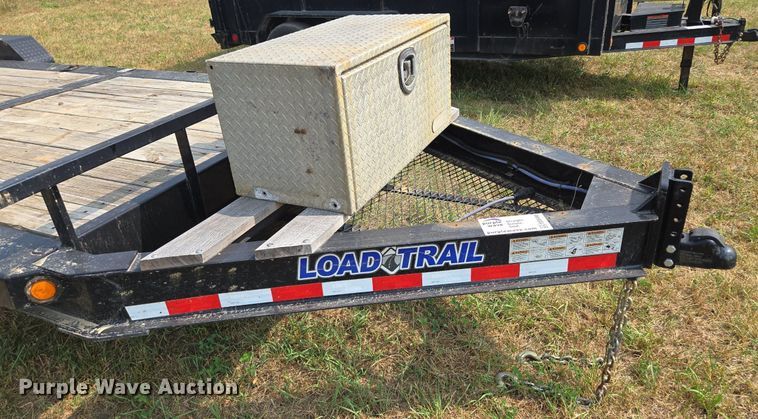 image for item EE8498 2019 Load Trail tilt deck equipment trailer