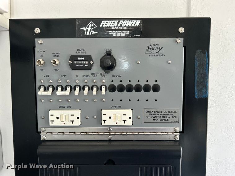 image for item EG0993 2013 Team Fenex fiber optic trailer