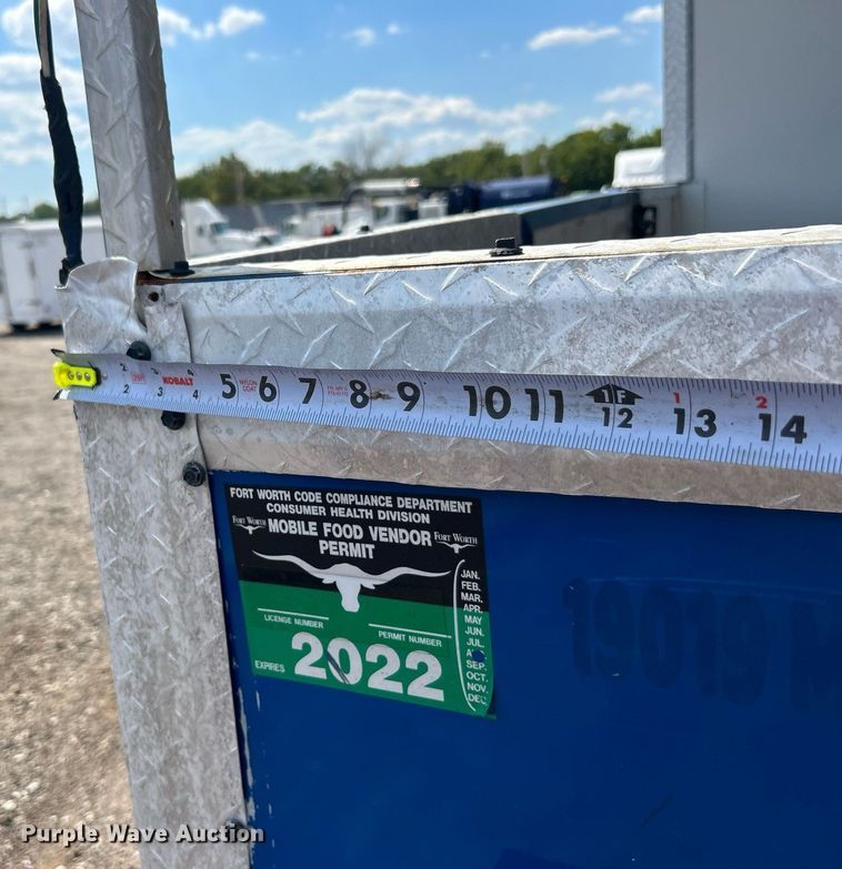 image for item EG1025 2020 Margo food Trailer