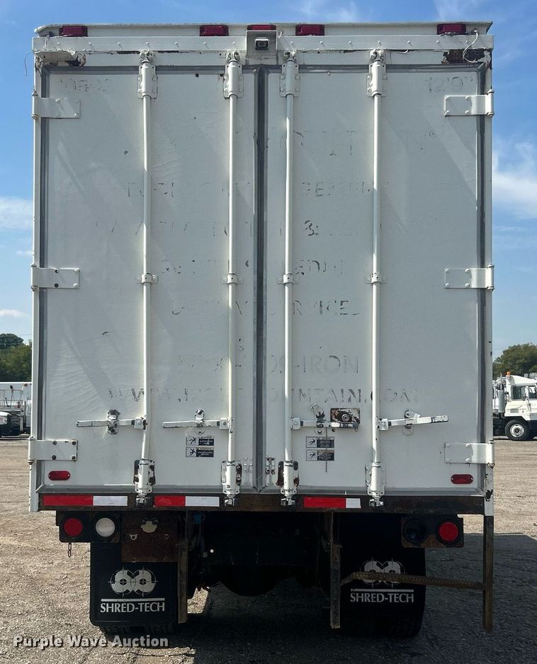 image for item EG1033 2012 Hino 338 paper recycling truck