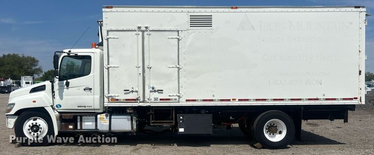 image for item EG1033 2012 Hino 338 paper recycling truck