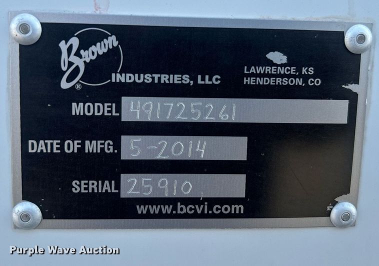 image for item EG1035 2015 Hino 268 box truck