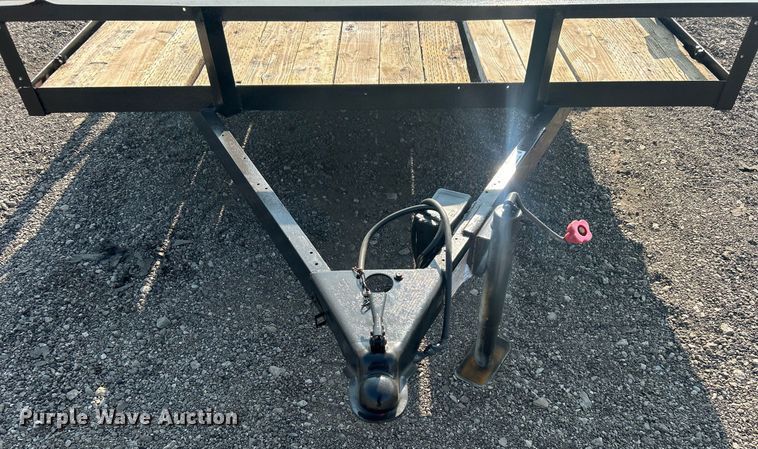 image for item EG1047 2000 Bulldog Trailers 716E utility trailer