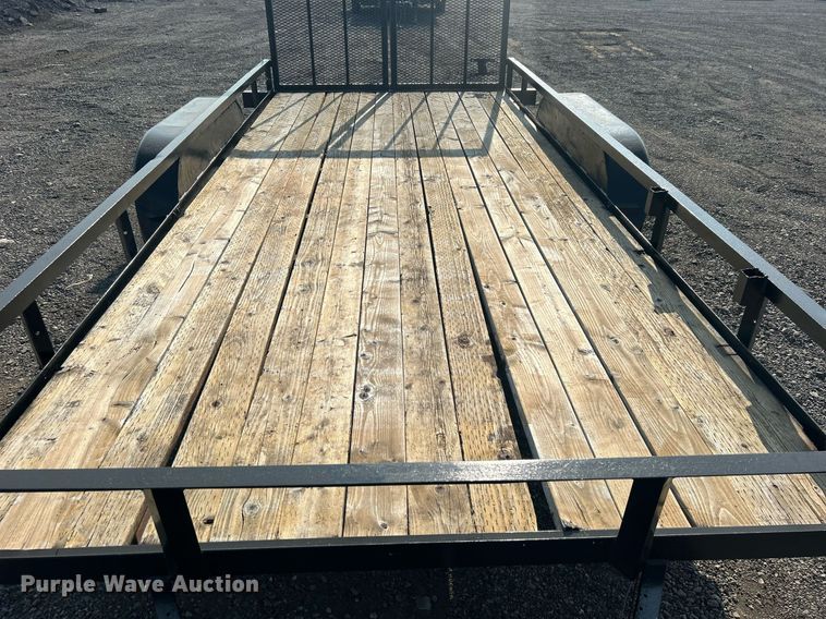 image for item EG1047 2000 Bulldog Trailers 716E utility trailer