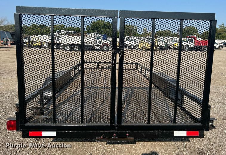 image for item EG1047 2000 Bulldog Trailers 716E utility trailer