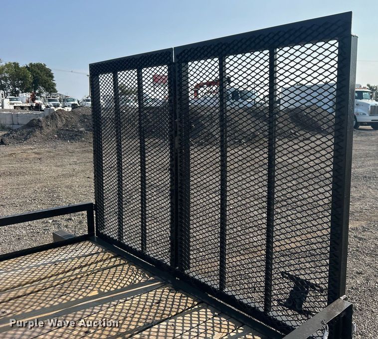 image for item EG1047 2000 Bulldog Trailers 716E utility trailer