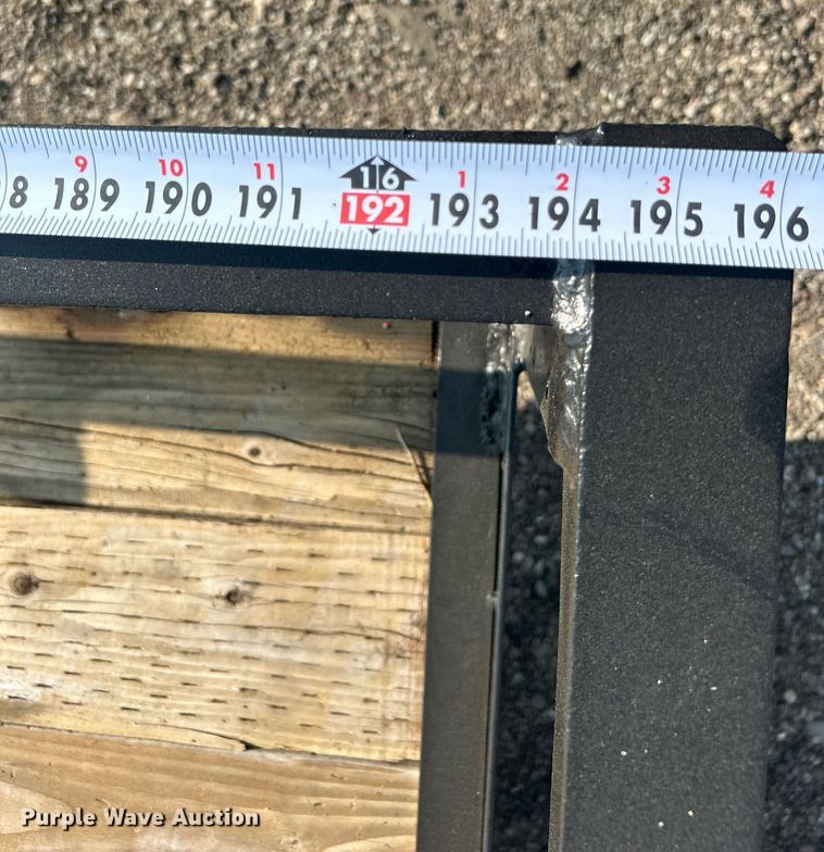 image for item EG1047 2000 Bulldog Trailers 716E utility trailer