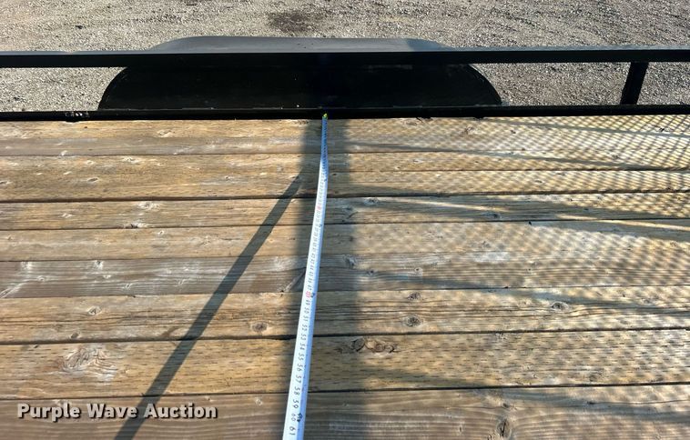 image for item EG1047 2000 Bulldog Trailers 716E utility trailer