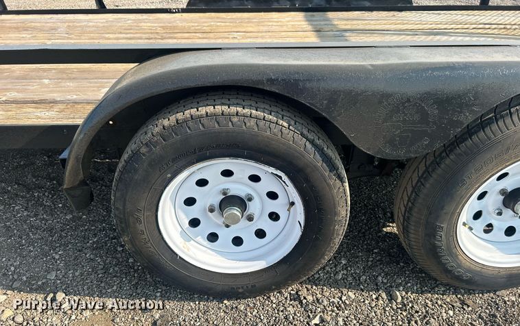 image for item EG1047 2000 Bulldog Trailers 716E utility trailer