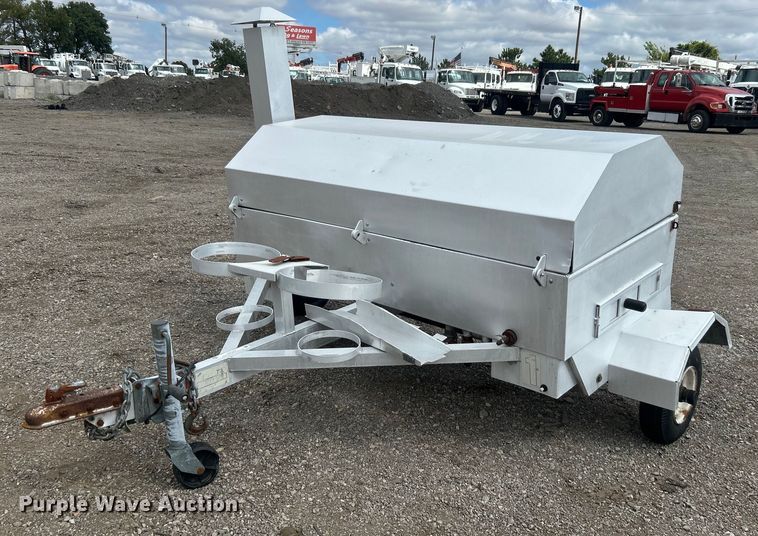 image for item EG1051 Sikes Cookers smoker trailer