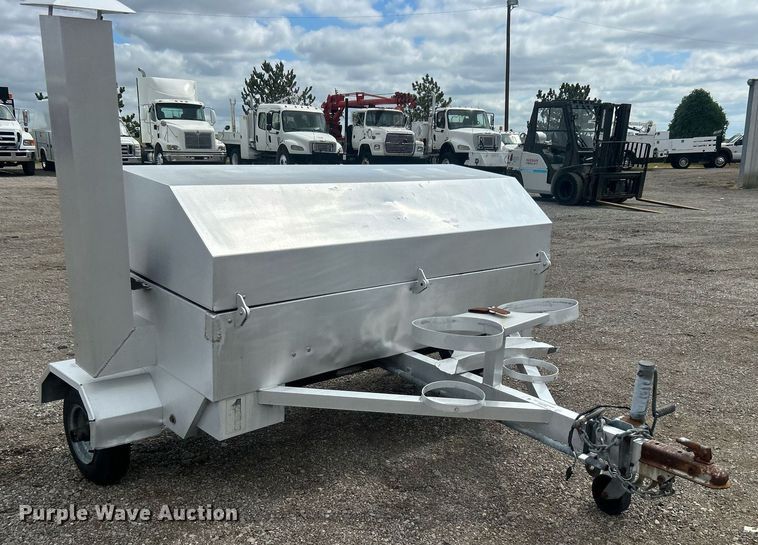 image for item EG1051 Sikes Cookers smoker trailer