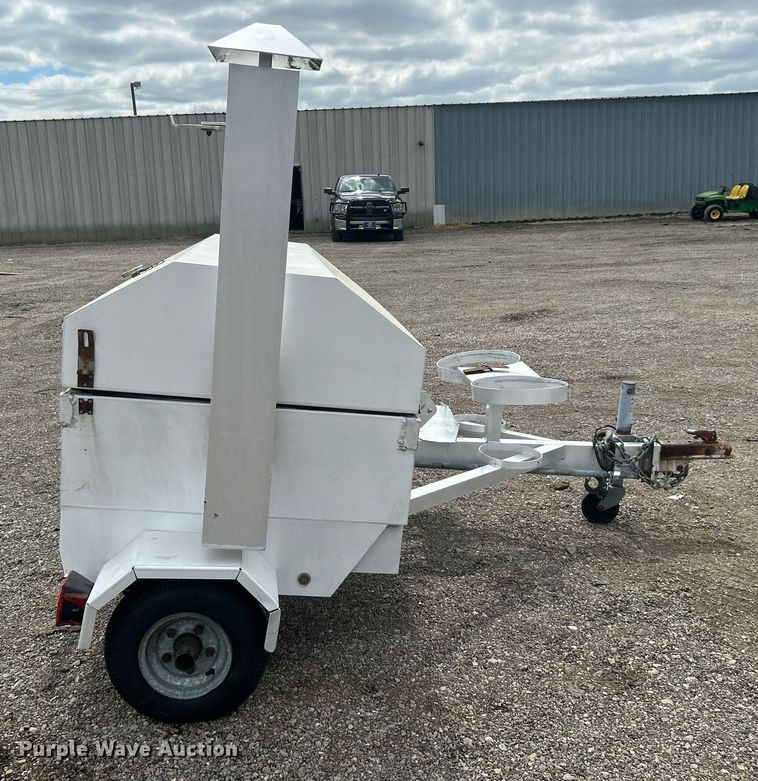 image for item EG1051 Sikes Cookers smoker trailer