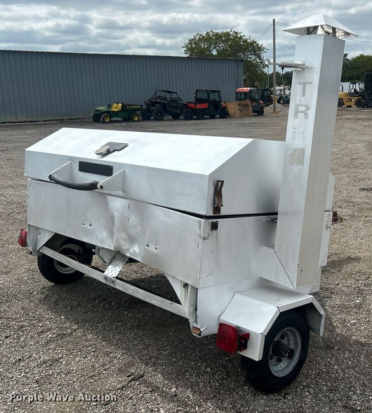 image for item EG1051 Sikes Cookers smoker trailer