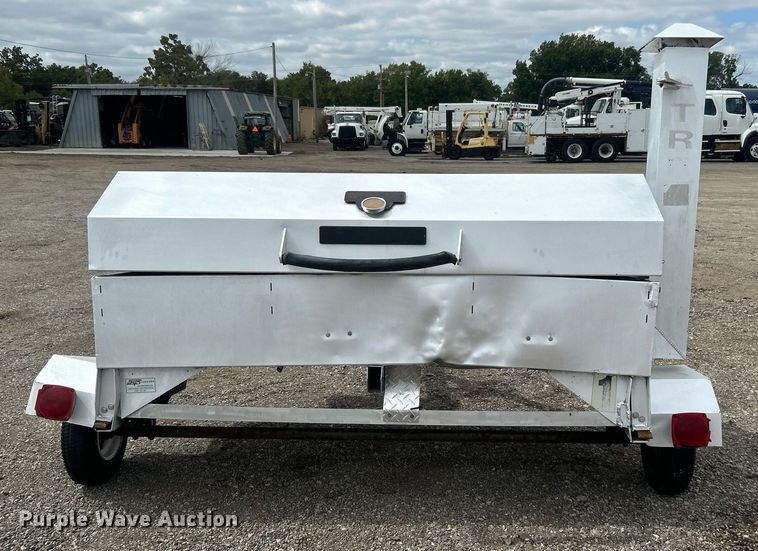 image for item EG1051 Sikes Cookers smoker trailer