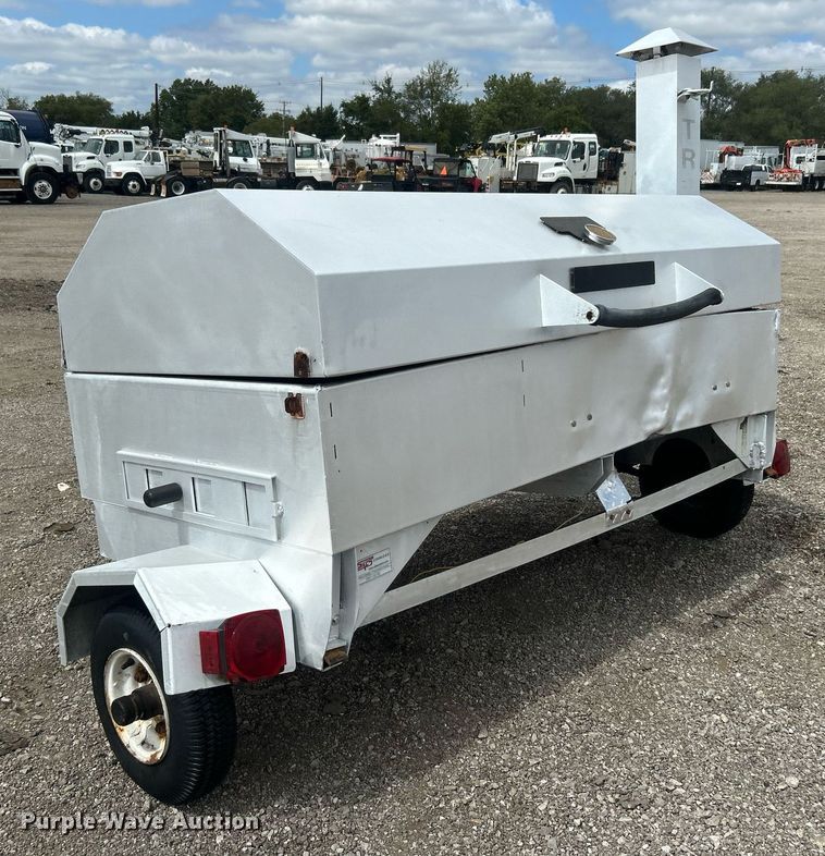 image for item EG1051 Sikes Cookers smoker trailer