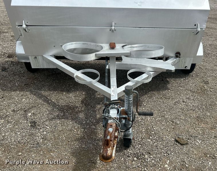 image for item EG1051 Sikes Cookers smoker trailer