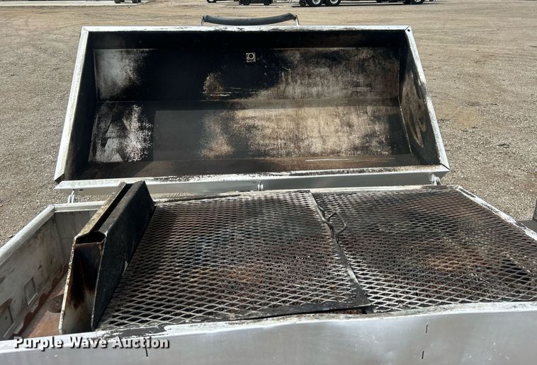 image for item EG1051 Sikes Cookers smoker trailer