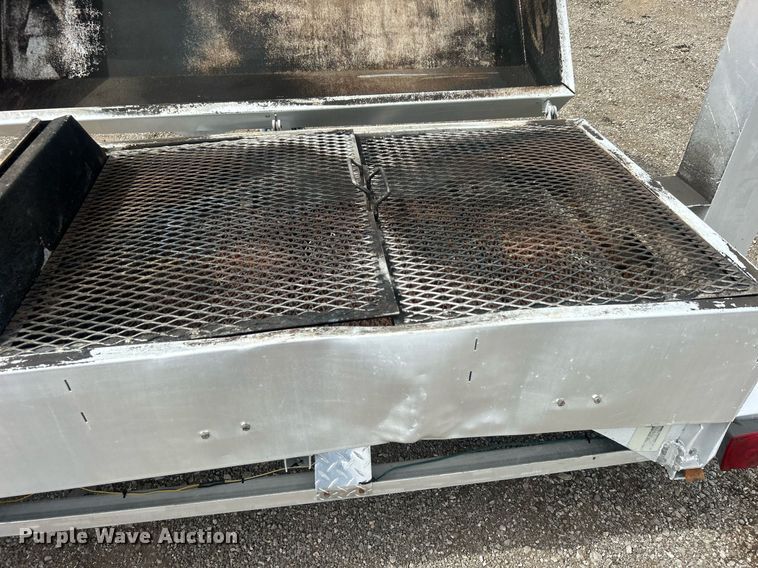 image for item EG1051 Sikes Cookers smoker trailer