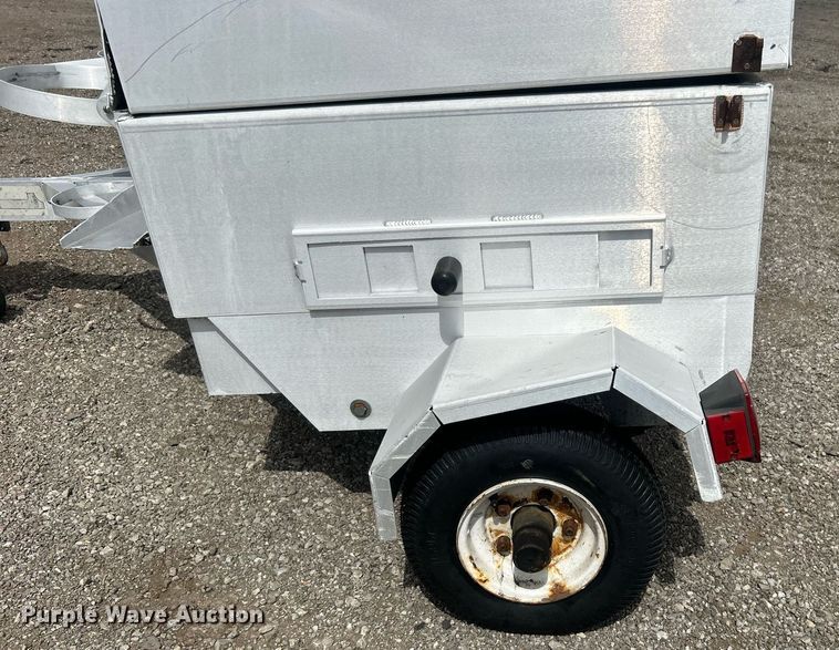 image for item EG1051 Sikes Cookers smoker trailer