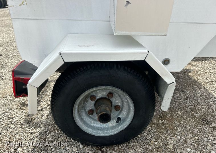 image for item EG1051 Sikes Cookers smoker trailer