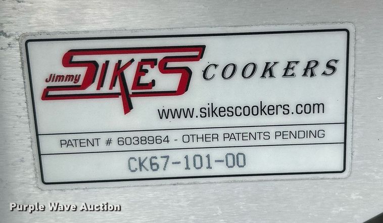 image for item EG1051 Sikes Cookers smoker trailer