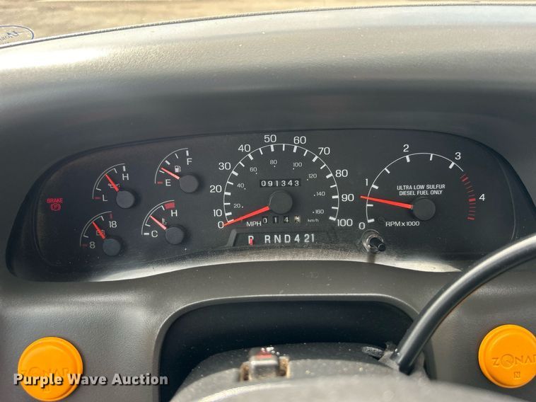 image for item EG1057 2008 Ford F750 Super Duty  flatbed truck