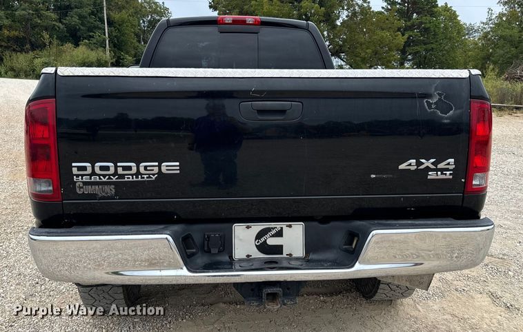 image for item EH7026 2003 Dodge Ram 2500 SLT pickup truck