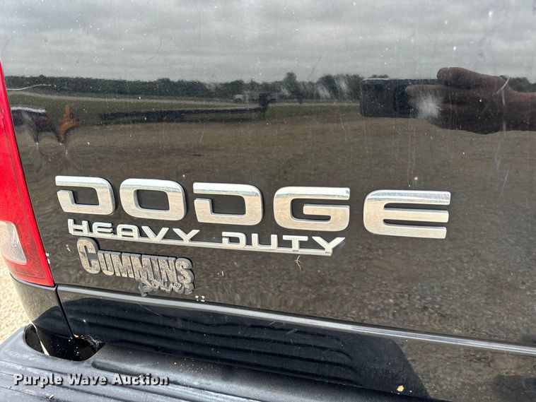 image for item EH7026 2003 Dodge Ram 2500 SLT pickup truck