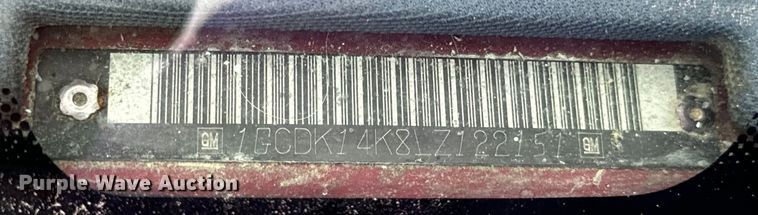 image for item EH7027 1990 Chevrolet  K1500 pickup truck