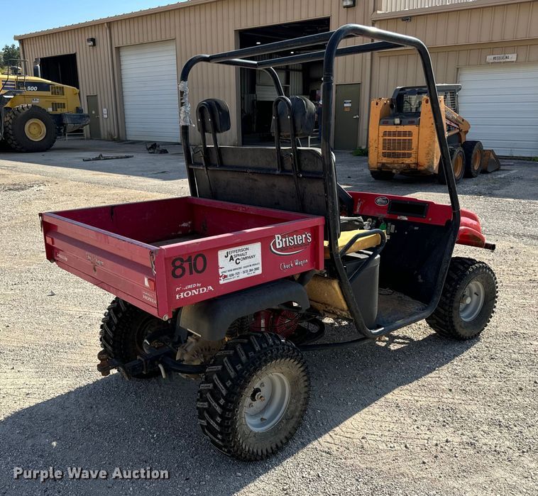 image for item EH7048 Brister's CW11 Chuck Wagon utility vehicle