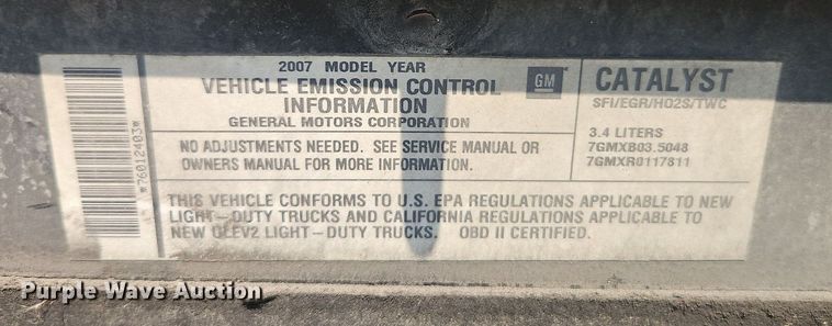 image for item EI8216 2007 Pontiac  Torrent SUV