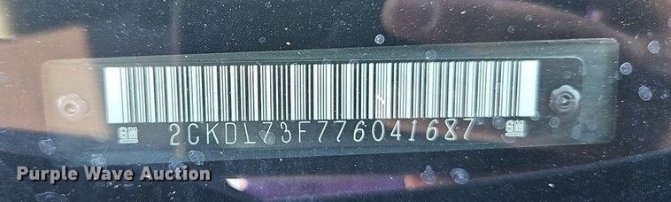 image for item EI8216 2007 Pontiac  Torrent SUV