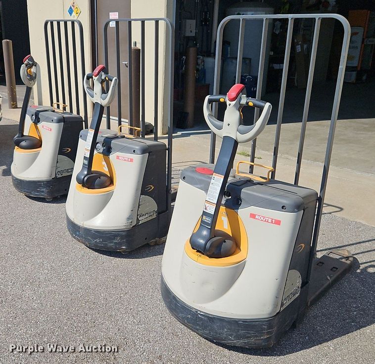 image for item EI8266 (3) Crown WP3035-45 pallet jacks