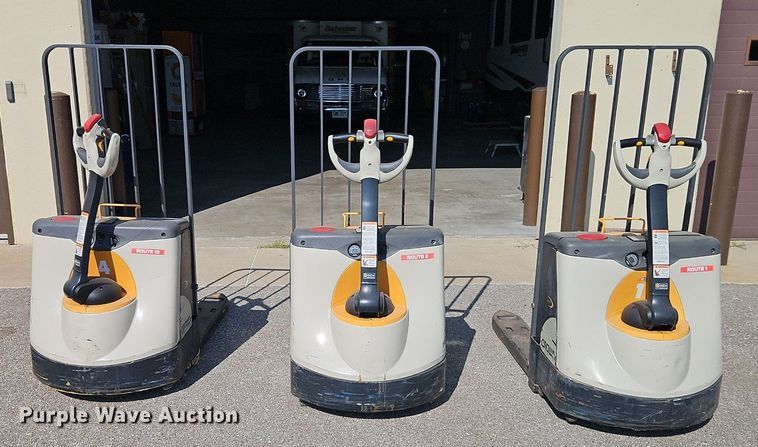 image for item EI8266 (3) Crown WP3035-45 pallet jacks