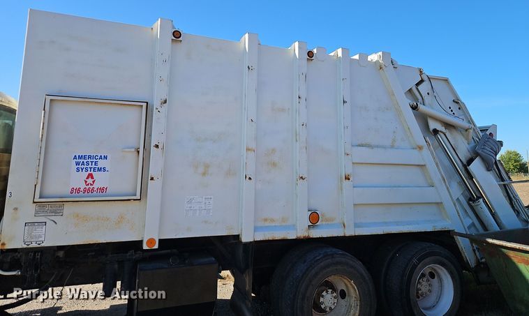 image for item EI8377 2008 International  7400 refuse truck