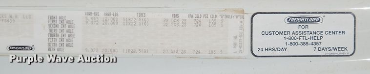 image for item EI8378 2013 Freightliner  M2 refuse truck