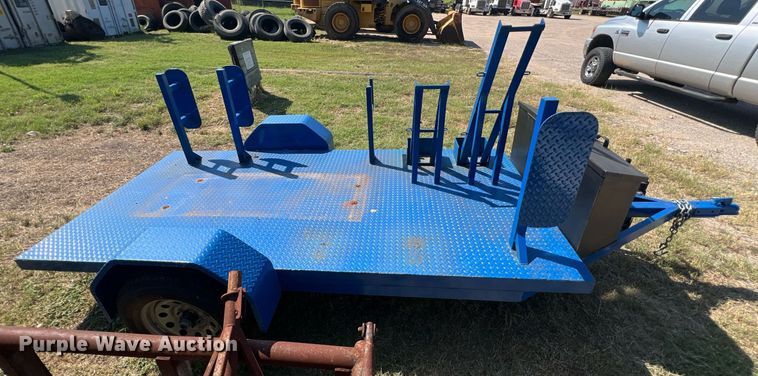 image for item EJ3013 Shop built welder trailer