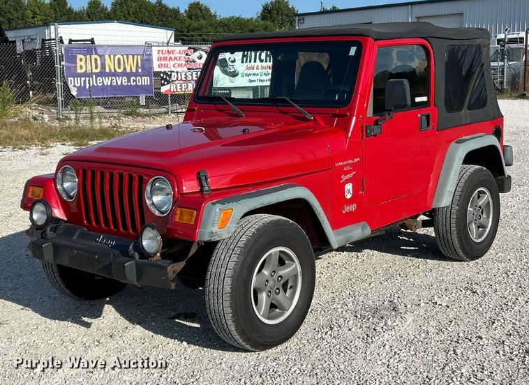 image for item EK3235 1999 Jeep Wrangler Sport SUV