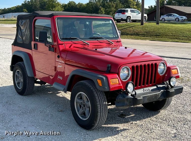 image for item EK3235 1999 Jeep Wrangler Sport SUV