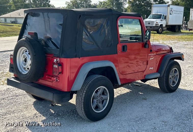 image for item EK3235 1999 Jeep Wrangler Sport SUV