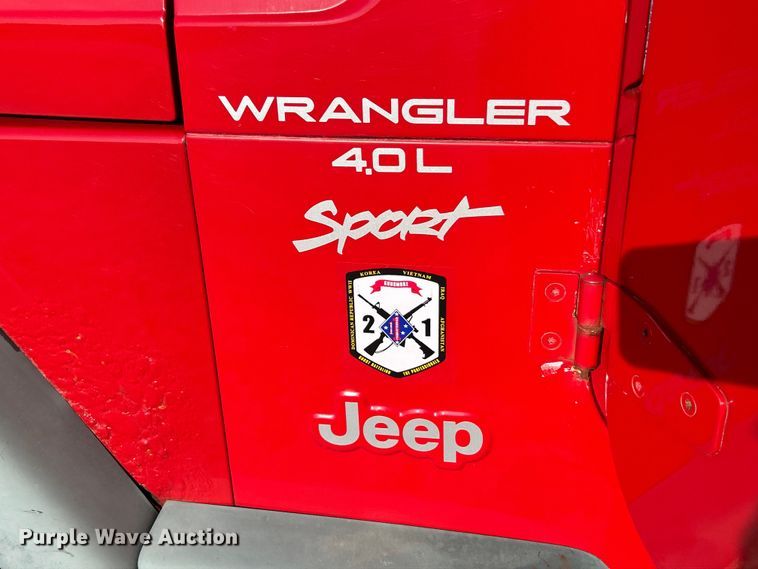 image for item EK3235 1999 Jeep Wrangler Sport SUV