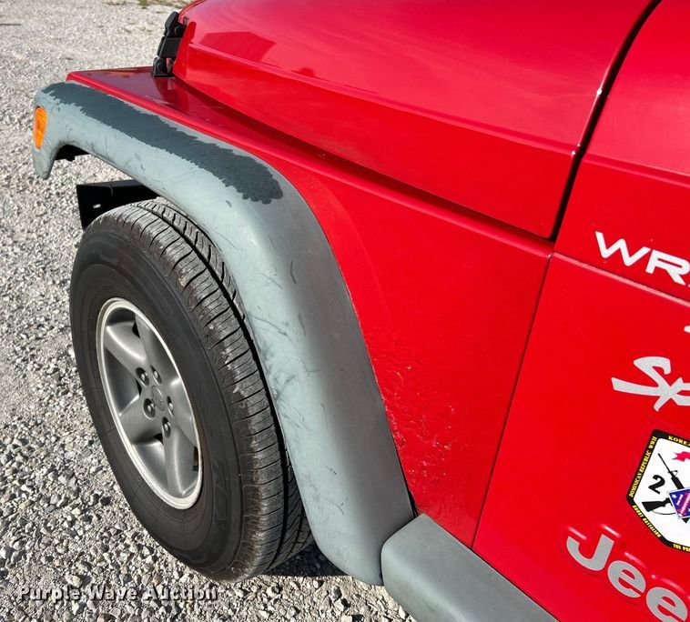 image for item EK3235 1999 Jeep Wrangler Sport SUV