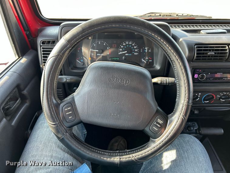 image for item EK3235 1999 Jeep Wrangler Sport SUV