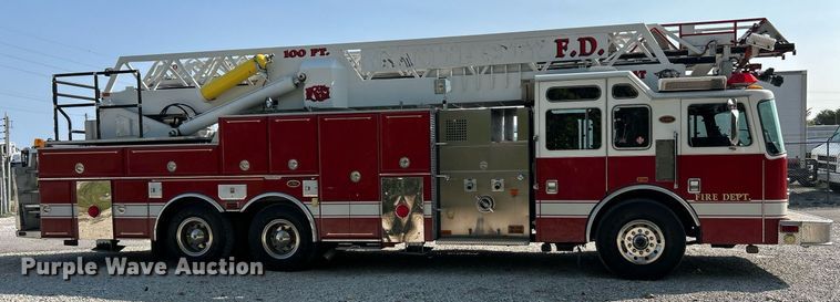 image for item EK3263 1998 KME ladder fire truck