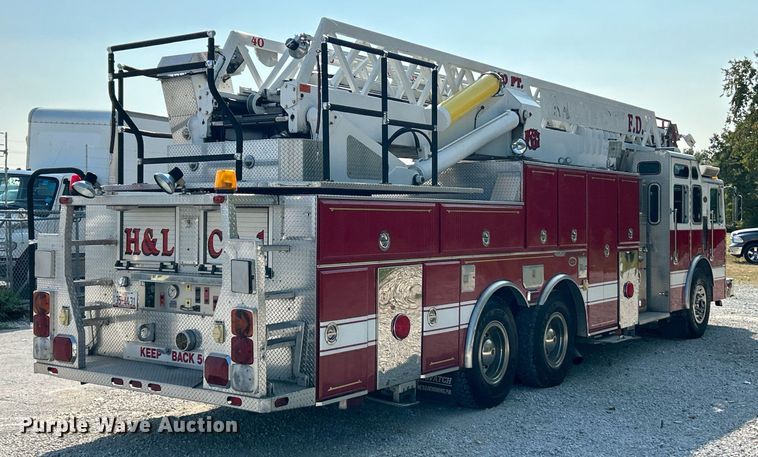image for item EK3263 1998 KME ladder fire truck