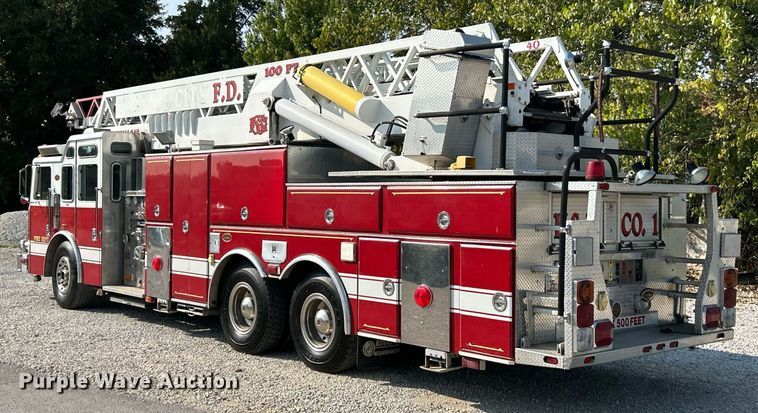 image for item EK3263 1998 KME ladder fire truck