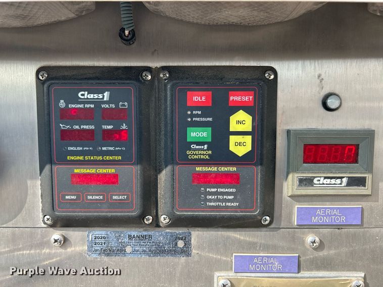 image for item EK3263 1998 KME ladder fire truck