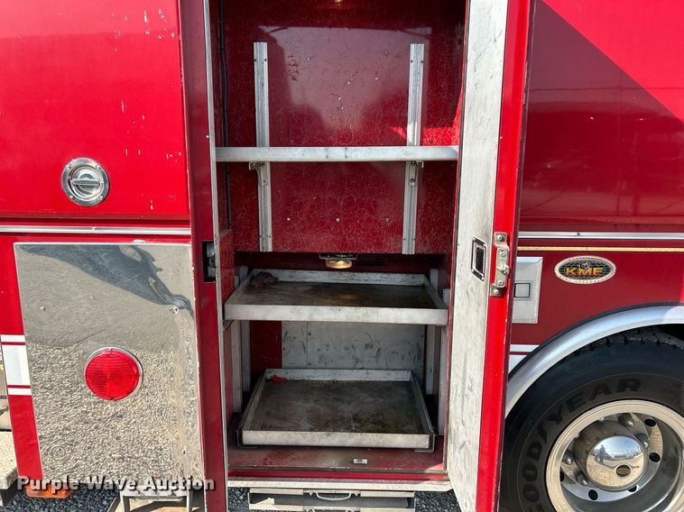 image for item EK3263 1998 KME ladder fire truck