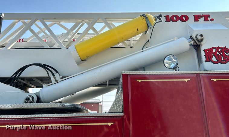 image for item EK3263 1998 KME ladder fire truck