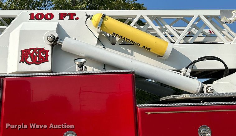 image for item EK3263 1998 KME ladder fire truck